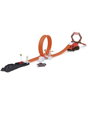 Flash Wheels - Looping Truck Firefighters Vermelho