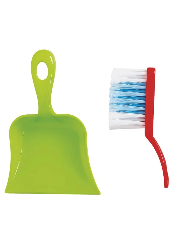 Lar e Lazer - My Fast Clean Colorido - Pá e Escovinha de Mão