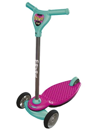 Lar e Lazer - Patinete Rosa/Colorido - LAR E LAZER