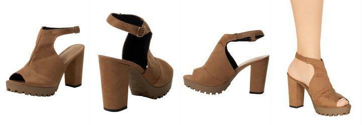 Ankle Boot Caramelo em Camura