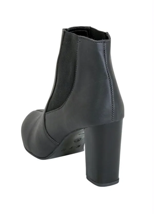 Perfecta - Bota com Elástico no Cano Preta 2