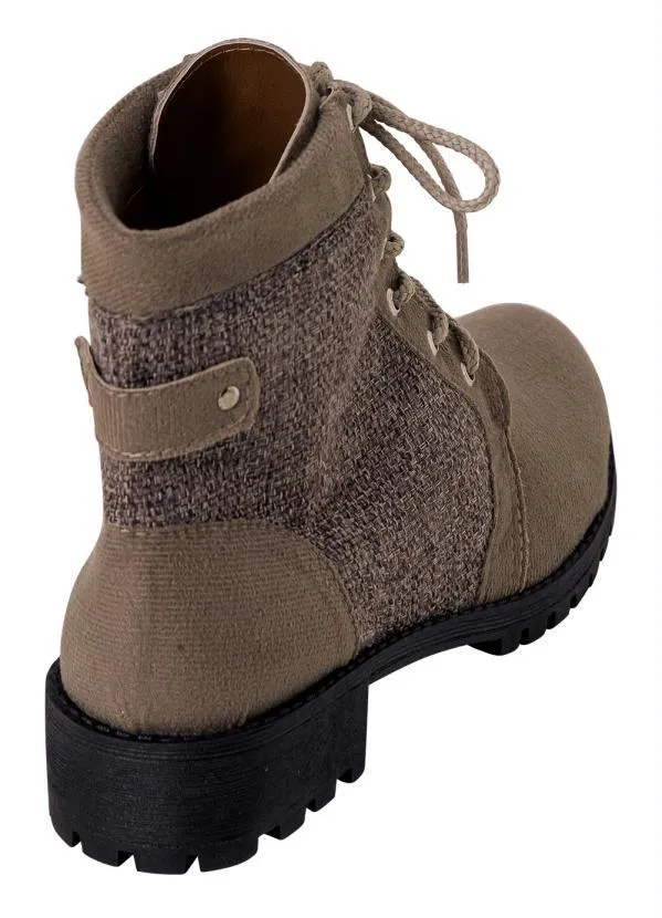 Perfecta - Bota Bege em Camurça 2