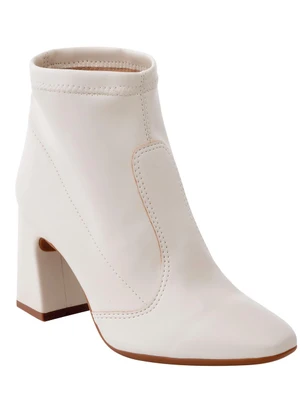 Bota Beira Rio (Off White) em Sintético - BEIRA RIO