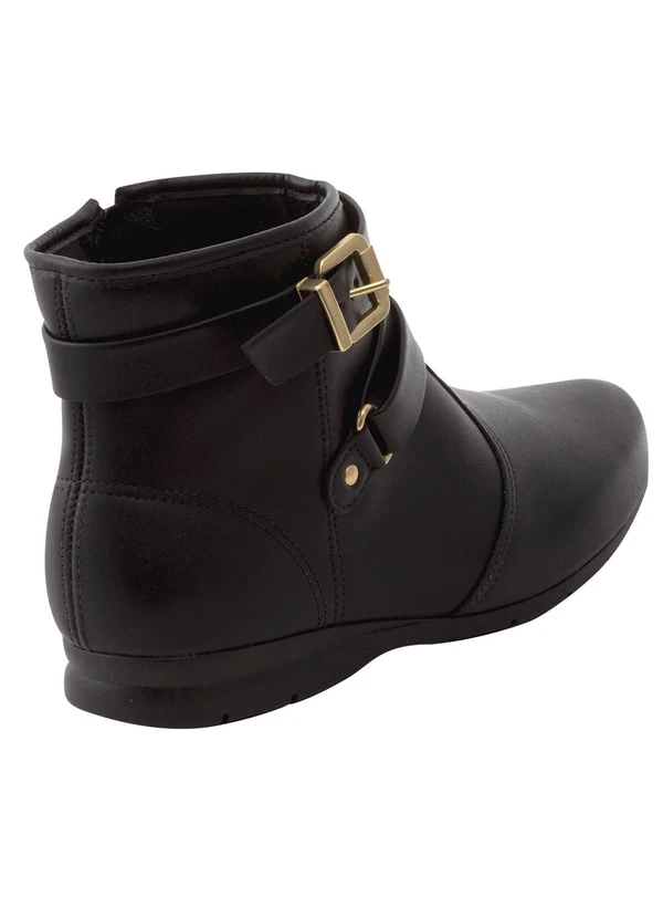 Beira Rio - Bota Beira Rio Preta em Sintético 2