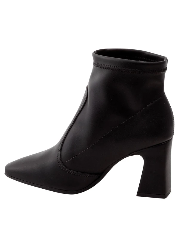 Beira Rio - Bota Beira Rio Preta em Sintético 3