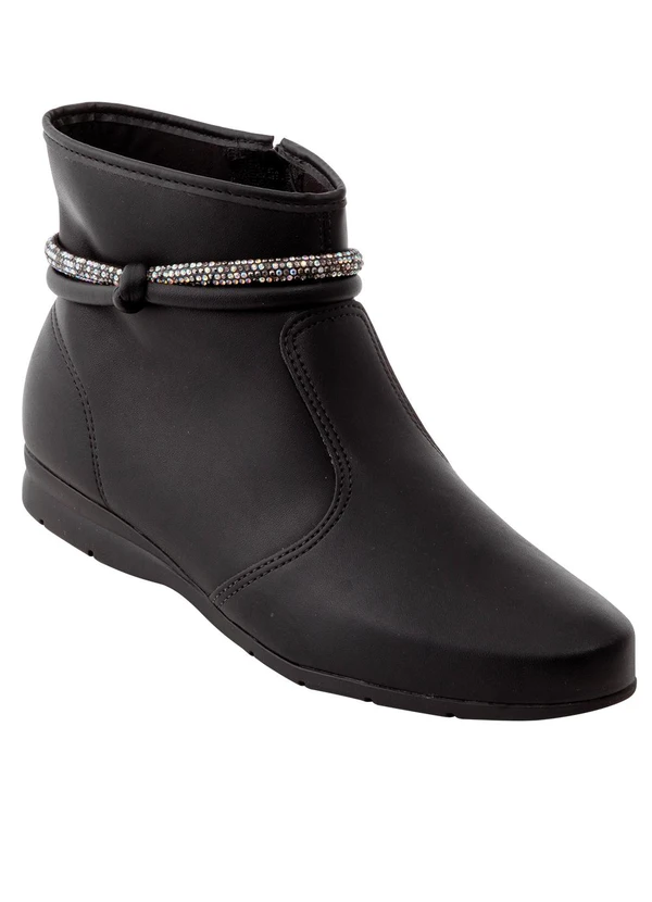 Beira Rio - Bota Beira Rio Preto em Sintético