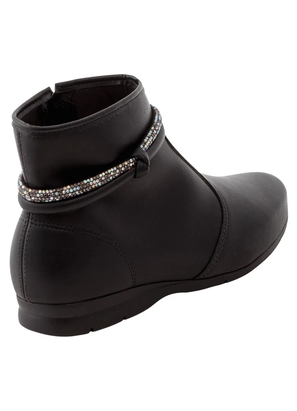 Beira Rio - Bota Beira Rio Preto em Sintético 2