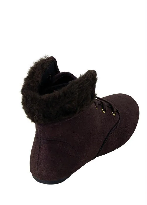 Perfecta - Bota Café em Camurça 2