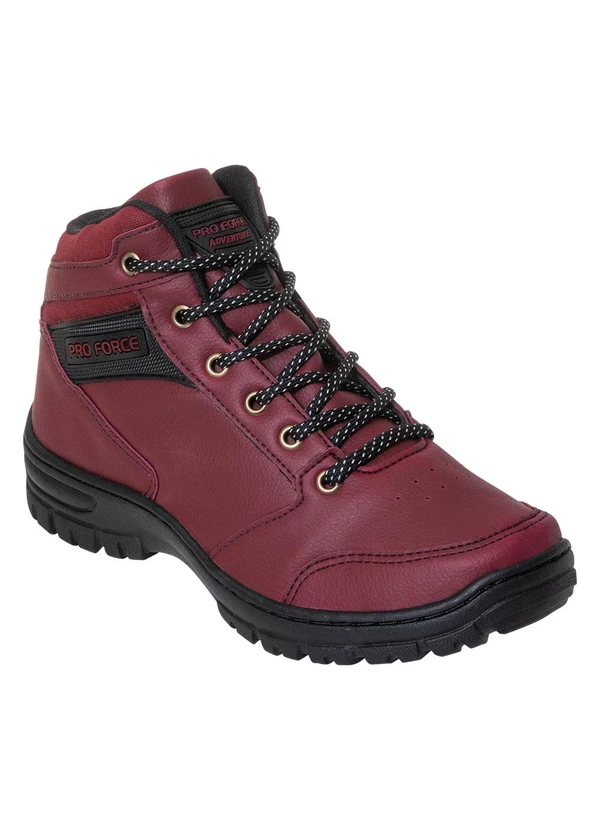 Perfecta - Bota Feminina Adventure Bordô