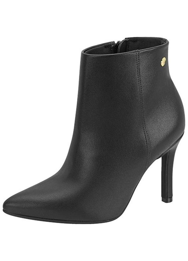 Rovitex - Bota Feminina Bico Fino Cano Curto Preto 3