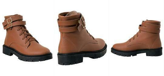 Bota Feminina Caramelo com Fivela