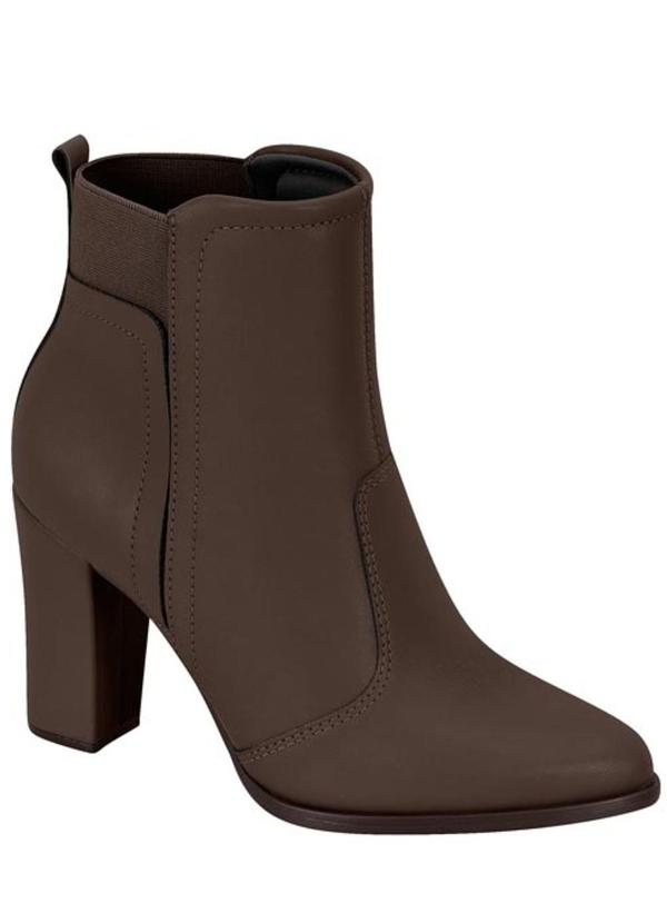Rovitex - Bota Feminina com Salto Médio Marrom 2
