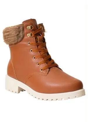 Perfecta - Bota Feminina Whisk com Pelos Sintéticos - PERFECTA