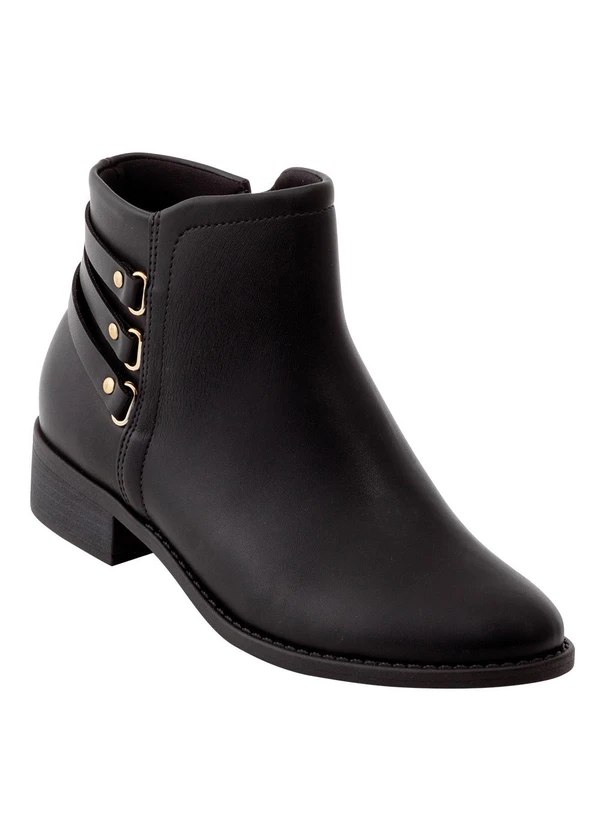 Modare - Bota Modare Preta em Sintético