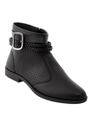 Bota Moleca (Preta) em Sintético - MOLECA