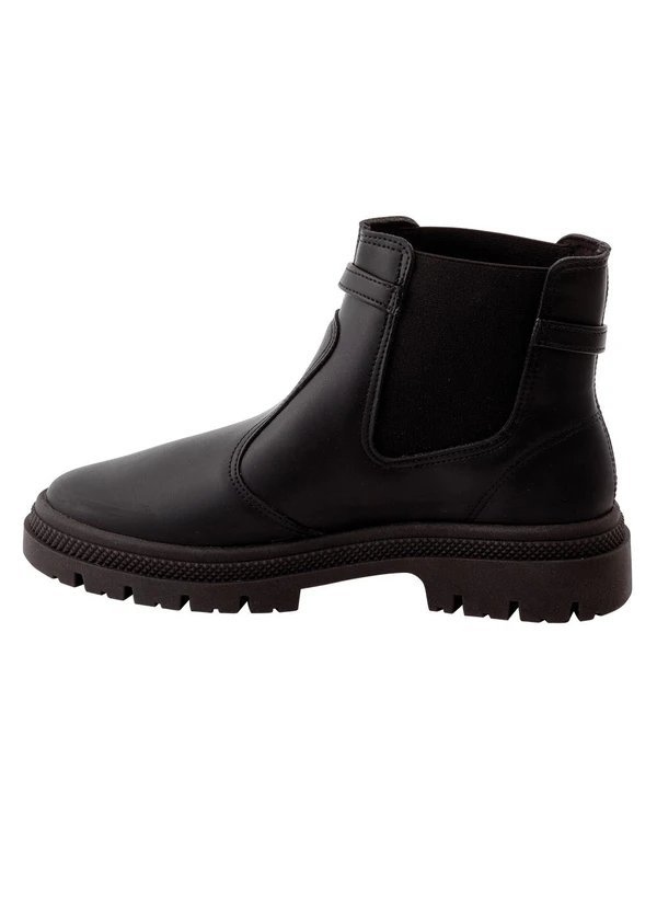 Moleca - Bota Moleca Preta em Sintético 3