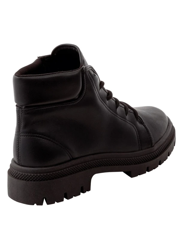 Moleca - Bota Moleca Preto em Sintético 2