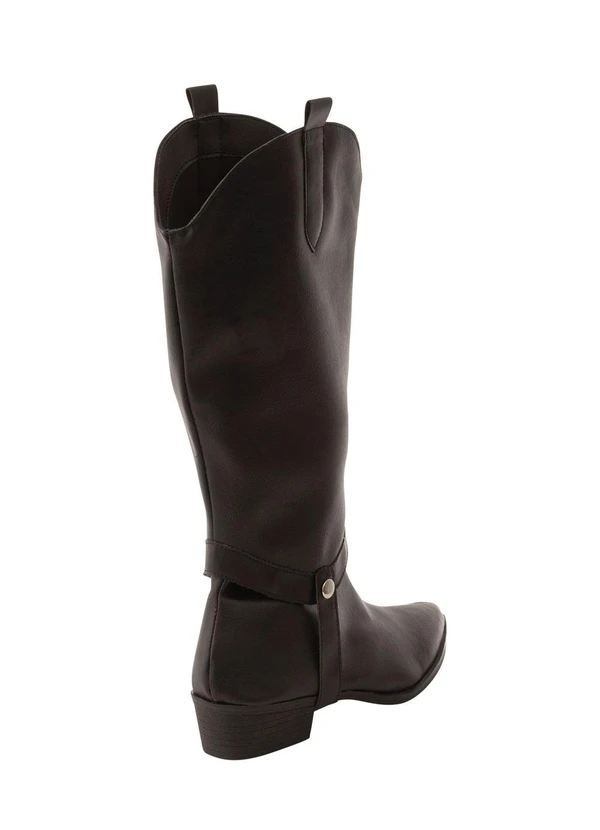 Perfecta - Bota Preta com Duas Formas de Uso 7