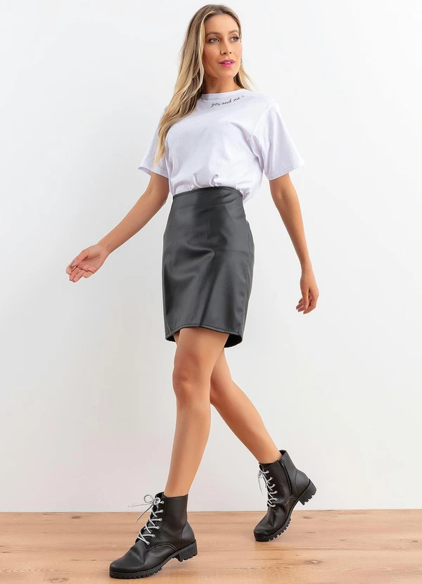 Perfecta - Bota Preta com Zíper 2