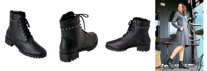 Bota Preta em Sinttico