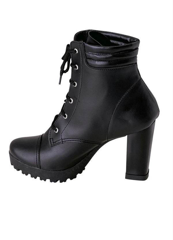 Perfecta - Bota Preta em Sintético 5