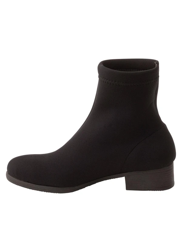 Perfecta - Bota Preta em Tecido 3