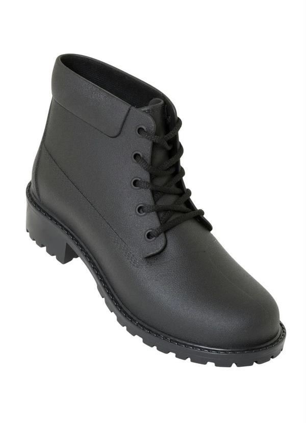 Outlet - Bota Preta Full Plastic
