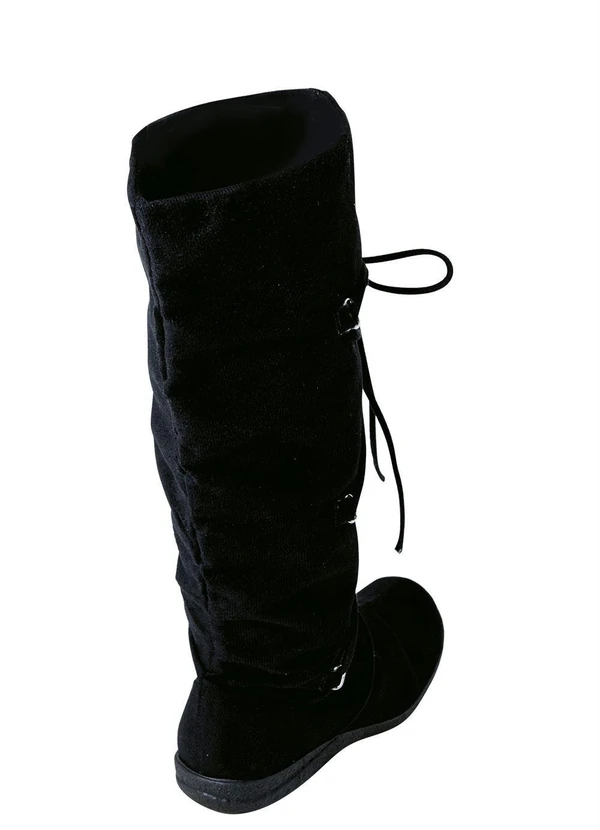 Perfecta - Bota Preto em Camurça 6