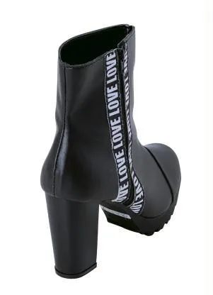 Perfecta - Bota Preto em Sintético - PERFECTA