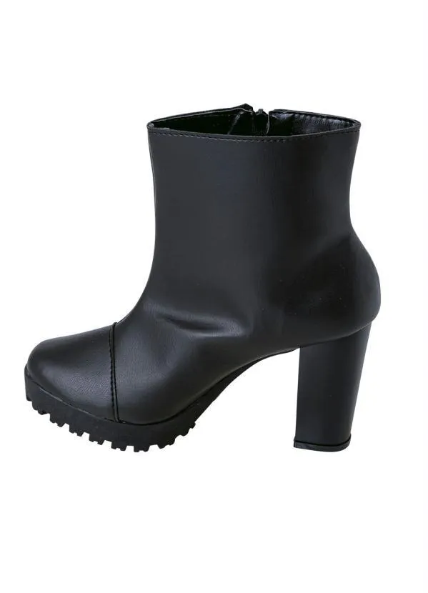 Perfecta - Bota Preto em Sintético 3