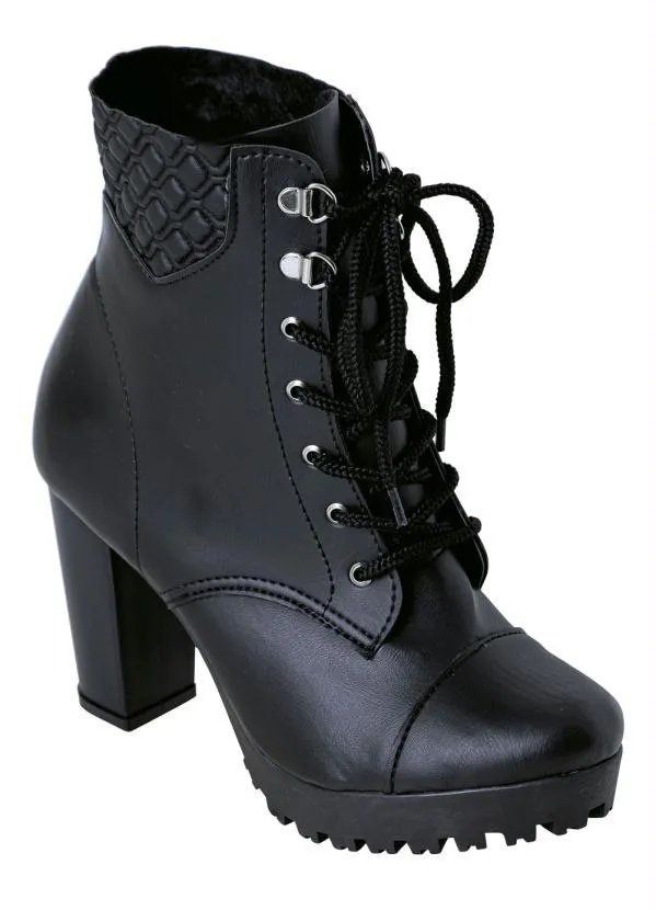 Perfecta - Bota Preto em Sintético 2