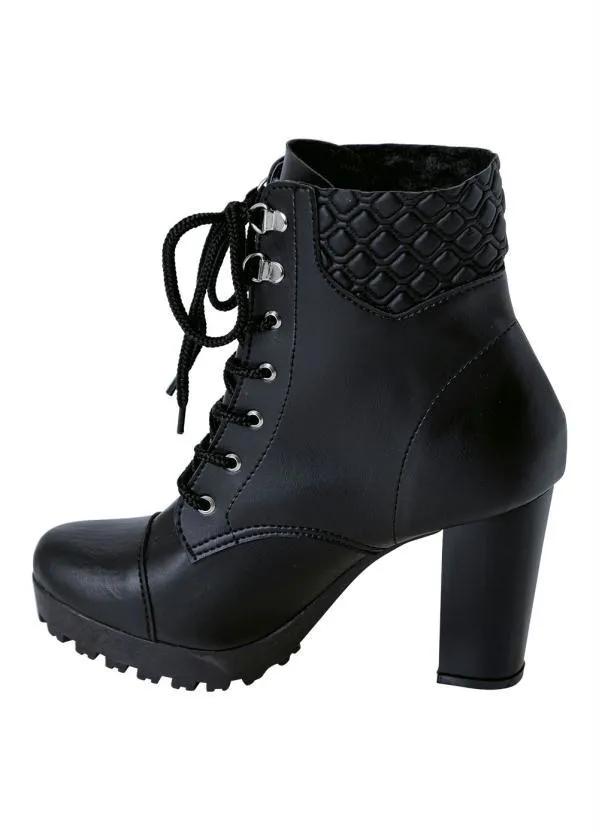 Perfecta - Bota Preto em Sintético 3