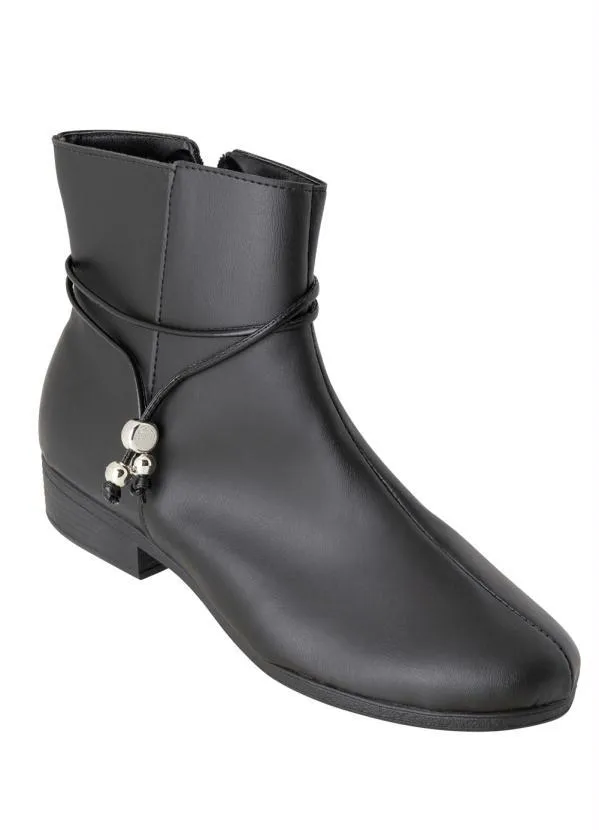 Perfecta - Bota Preto em Sintético