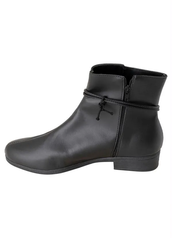 Perfecta - Bota Preto em Sintético 3