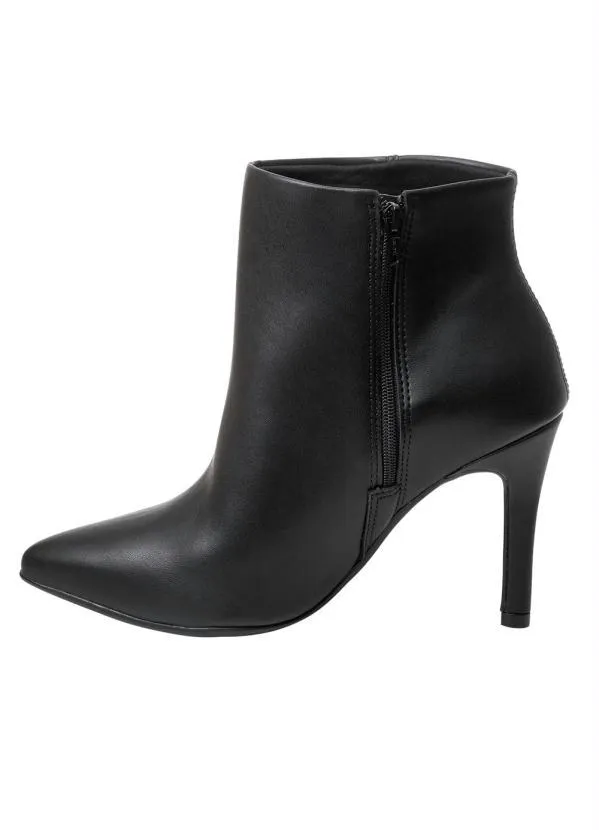 Vizzano - Bota Vizzano Preta em Sintético 3