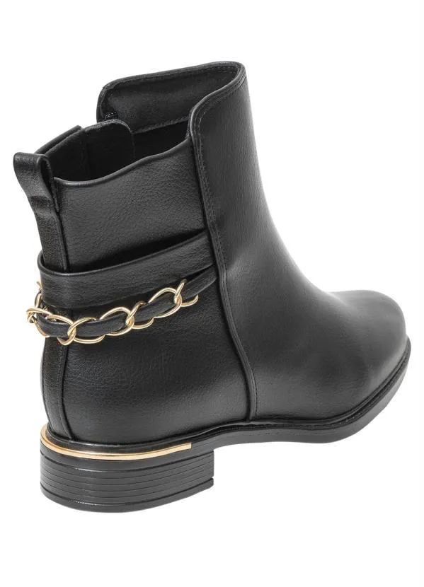 Vizzano - Bota Vizzano Preto em Sintético 2