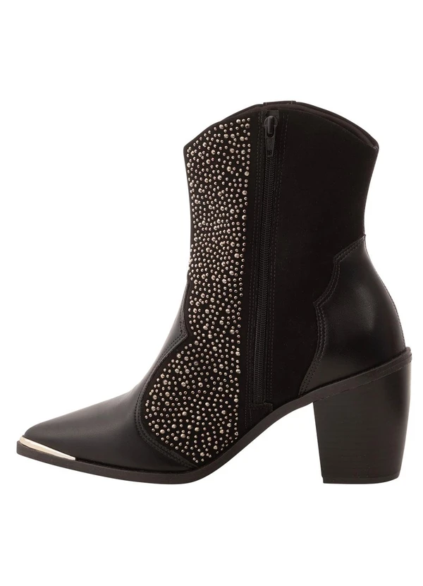 Vizzano - Bota Vizzano Preto em Sintético 3