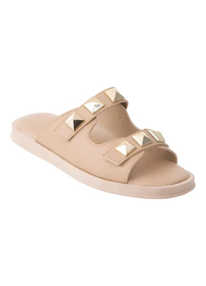 Perfecta - Chinelo Amendoa em Sintético - PERFECTA