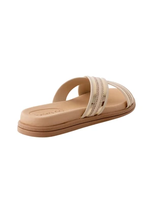 Chinelo Beira Rio (Creme) em Sintético - BEIRA RIO