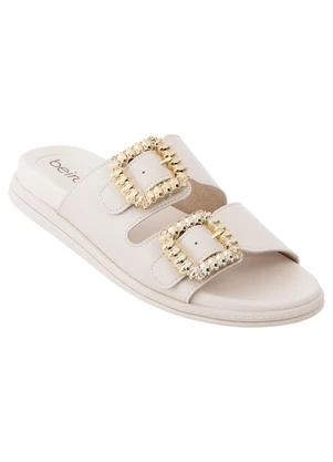 Chinelo Beira Rio (Off White) em Sintético - BEIRA RIO