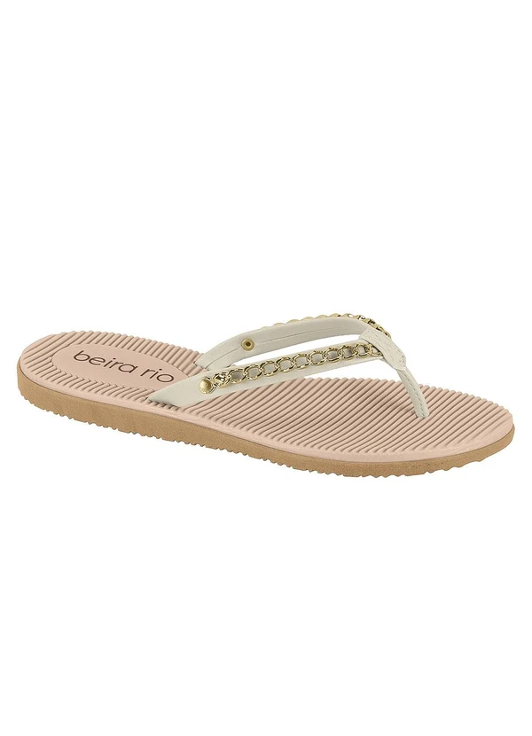 Beira Rio - Chinelo Beira Rio Off White