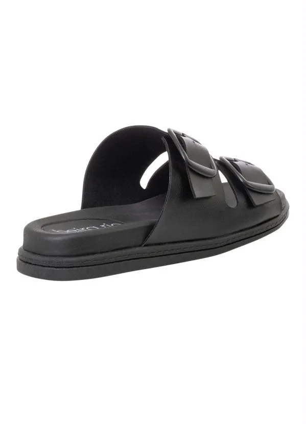 Beira Rio - Chinelo Beira Rio Preto em Sintético 2