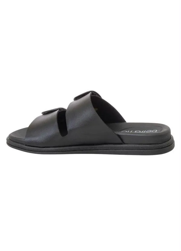 Beira Rio - Chinelo Beira Rio Preto em Sintético 3