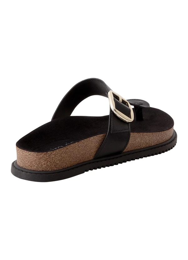 Beira Rio - Chinelo Beira Rio Preto em Sintético 2