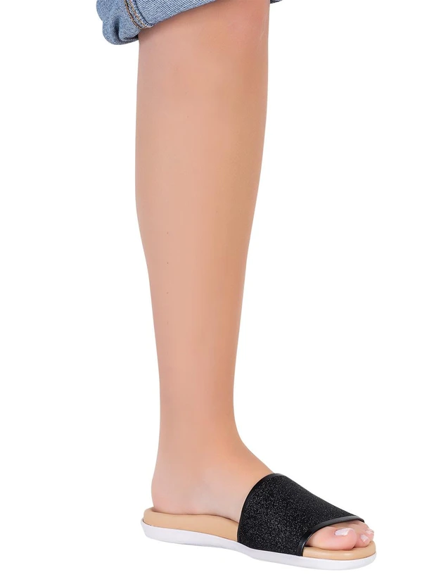 Beira Rio - Chinelo Beira Rio Preto em Sintético 2