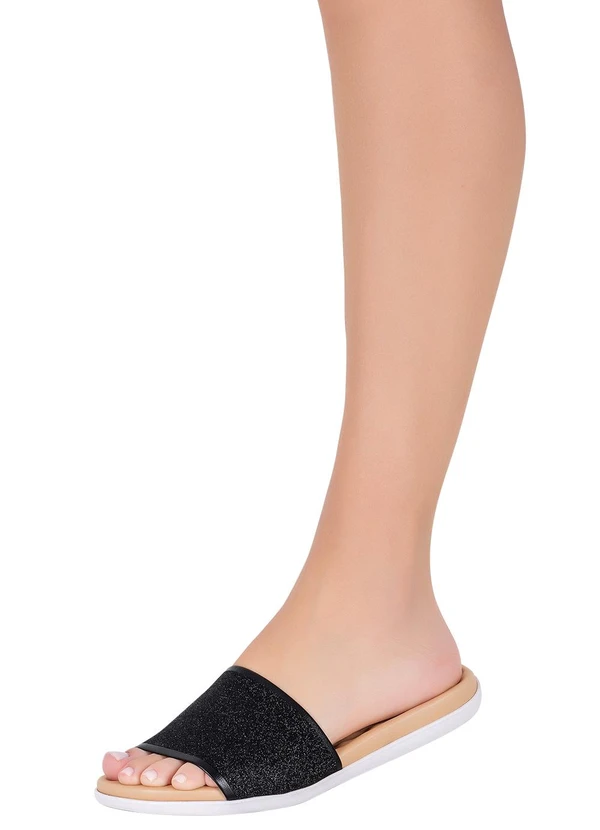 Beira Rio - Chinelo Beira Rio Preto em Sintético 3