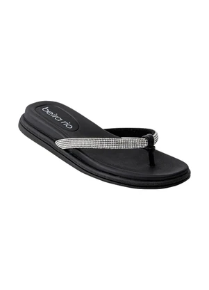 Chinelo Beira Rio (Preto) em Sintético - BEIRA RIO