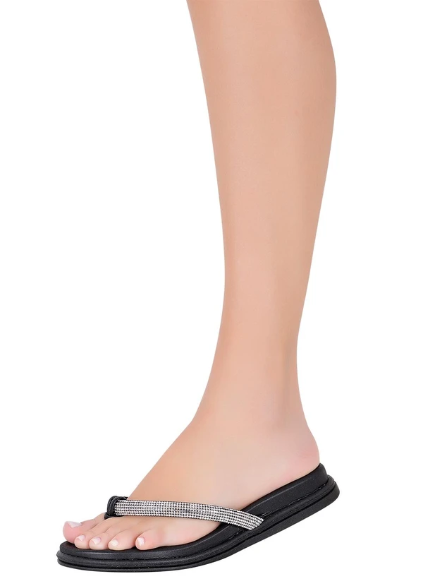 Beira Rio - Chinelo Beira Rio Preto em Sintético 5