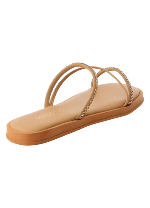 Perfecta - Chinelo Caramelo em Sintético - PERFECTA