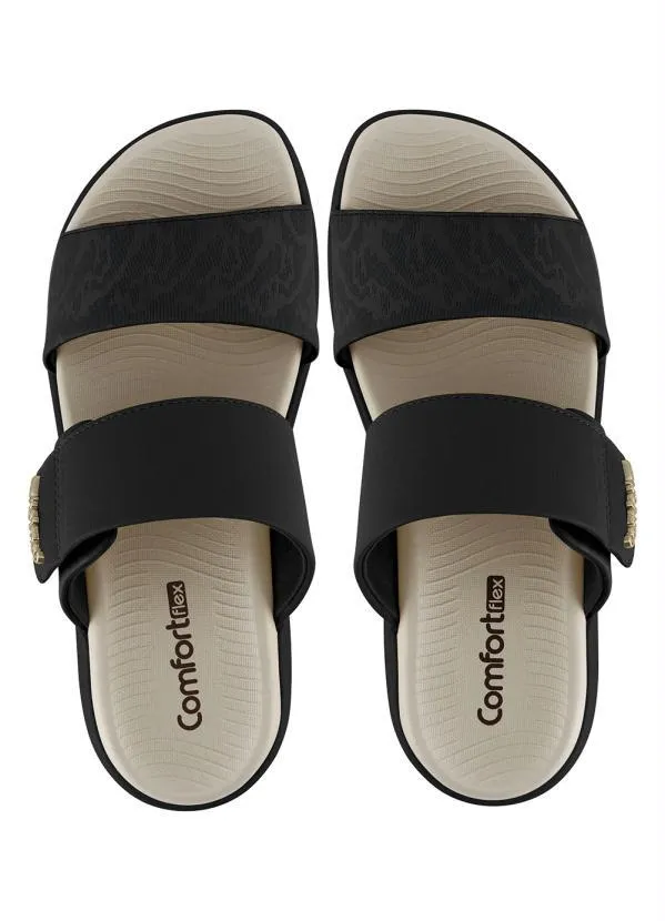 Comfortflex - Chinelo Comfortflex Preto em Sintético 3